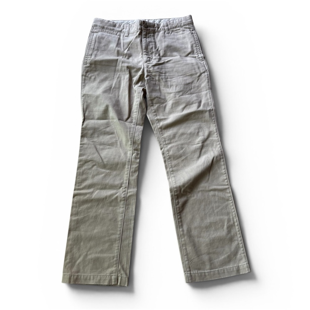 Gap kids boys 14 husky khaki uniform pants adjustable waist stretch cotton skate